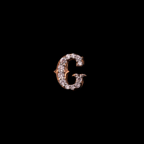Letter G Gold Pendant