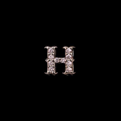 Letter H Gold Pendant
