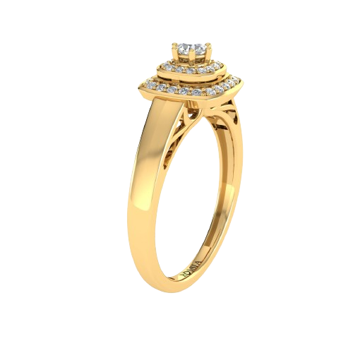 Divine Radiance Engagement Ring