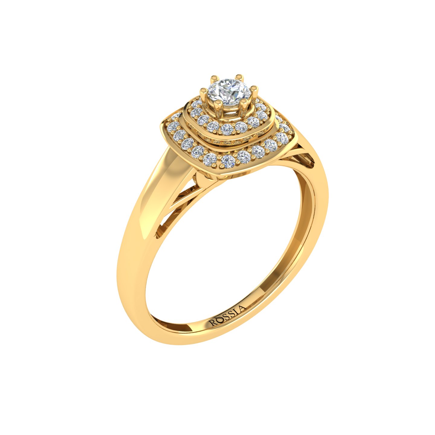 Divine Radiance Engagement Ring