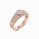 0.7-Carat-Flamboyant-Love-Natural-Diamond-Ring-Rose-Gold-Side-View