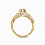 0.7-Carat-Flamboyant-Love-Natural-Diamond-Ring-Yellow-Gold-Basket-View
