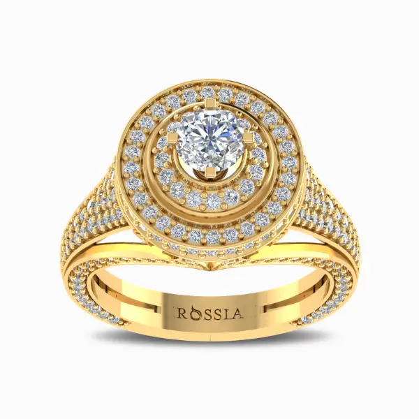 0.8-Carat-Majestic-Swirls-Lab-Grown-Diamond-Ring-Yellow-Gold-Front-View 0.8-Carat-Majestic-Swirls-Lab-Grown-Diamond-Ring-Yellow-Gold-Front-View