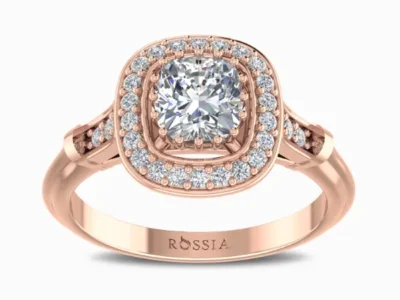 0.9-Carat-Reigning-Cushion-Cut-Lab-Grown-Diamond-Ring-Rose-Gold-Front-View