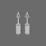 Boho Beauty Hoops Diamond Earrings
