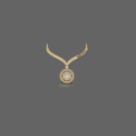 Golden Gleam Diamond Mangalsutra Pendant