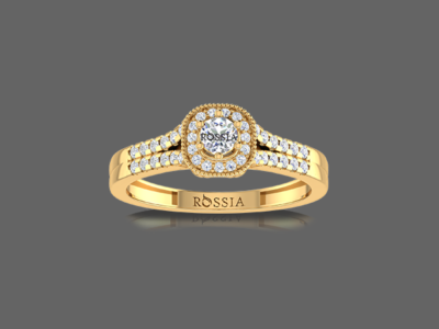 Scintillating Diamond Ring