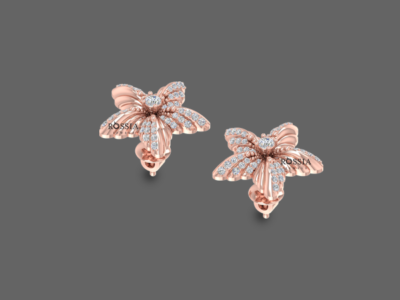 Star Studded Diamond Earring