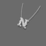Letter "N" Gold Pendant