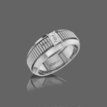Stellara Men's Solitaire Ring