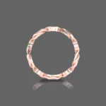 Osier Berry Bling Wedding Band