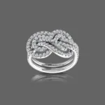 Endearing Swirl Cocktail Ring