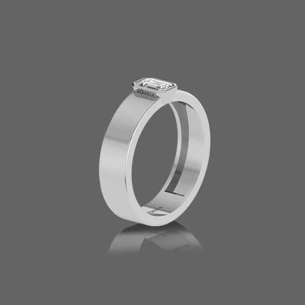 Victor Solitaire Ring for Him Victor Solitaire Ring for Him
