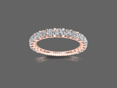 Solemn Diamond Wedding Band