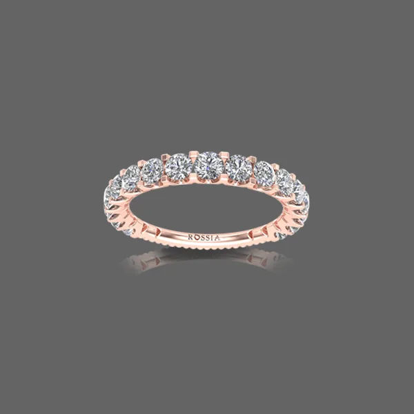 Solemn Diamond Wedding Band