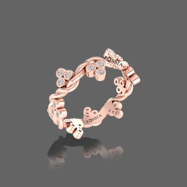 Osier Berry Bling Wedding Band Osier Berry Bling Wedding Band