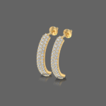 Boho Beauty Hoops Diamond Earrings