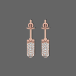 Boho Beauty Hoops Diamond Earrings