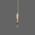 Tailored Two Hearts Name Pendant