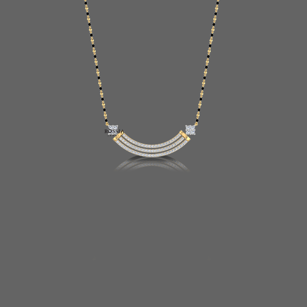 Delight Diamond Mangalsutra Pendant