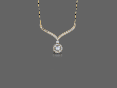 Everlasting Circle Mangalsutra Pendant