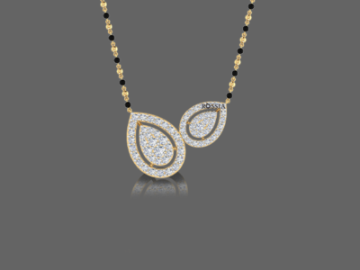Luminary Diamond Mangalsutra Pendant