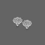 Lacy Petal Dance Diamond Earring
