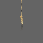 Charming Bow Diamond Mangalsutra Pendant