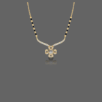 Whimsical Serenade Diamond Mangalsutra Pendant