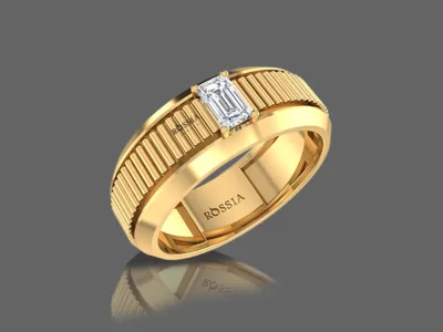 Stellara Men's Solitaire Ring