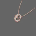 Letter "G" Gold Pendant