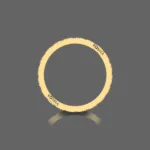 Dainty Textured Wedding Band