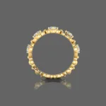 Radiant Diamond Wedding Band