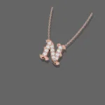Letter "N" Gold Pendant