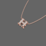 Letter "H" Gold Pendant