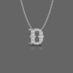 Letter "D" Gold Pendant
