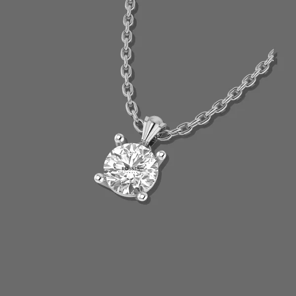 0.60 CT Round Solitaire Diamond Pendant 0.60 CT Round Solitaire Diamond Pendant