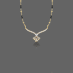 Enticing Diamond Mangalsutra Pendant