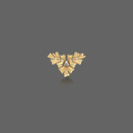 Charming Bow Diamond Mangalsutra Pendant