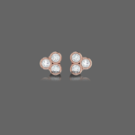 Twinkling Diamond Stud Earrings