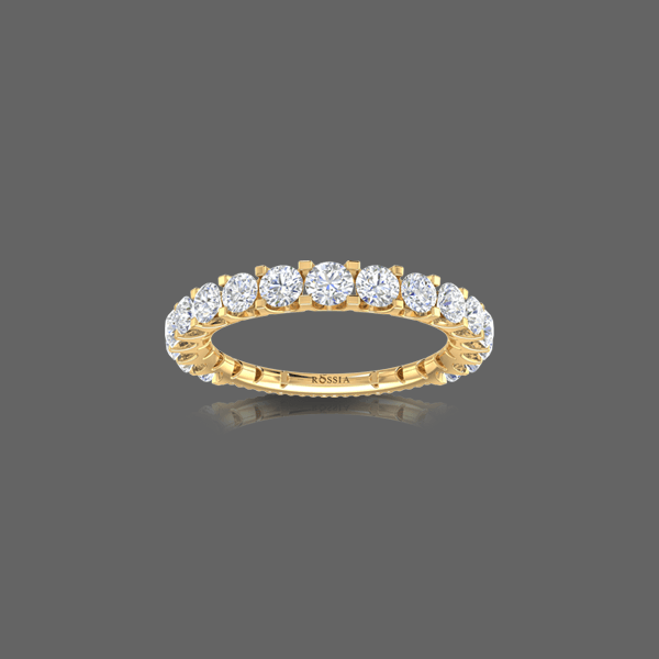Solemn Diamond Wedding Band