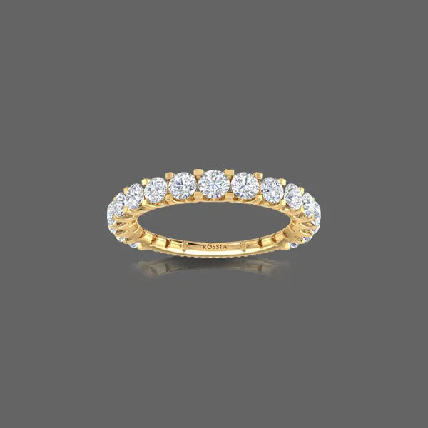 Solemn Diamond Wedding Band