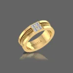 Princess Quartet Men's Ring