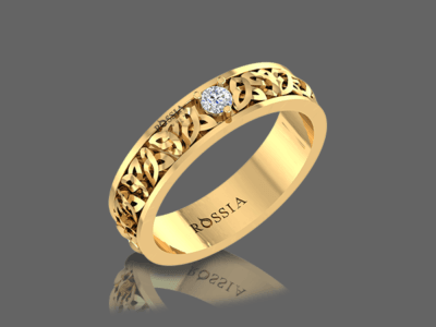 Triquetra Men's Ring