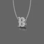 Letter "B" Gold Pendant