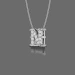Letter "N" Gold Pendant