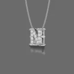 Letter "N" Gold Pendant