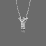 Letter "Y" Gold Pendant