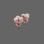 Twinkling Diamond Stud Earrings