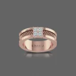 Princess Quartet Men's Ring